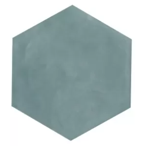Aqua Hexagon - ceramic tile